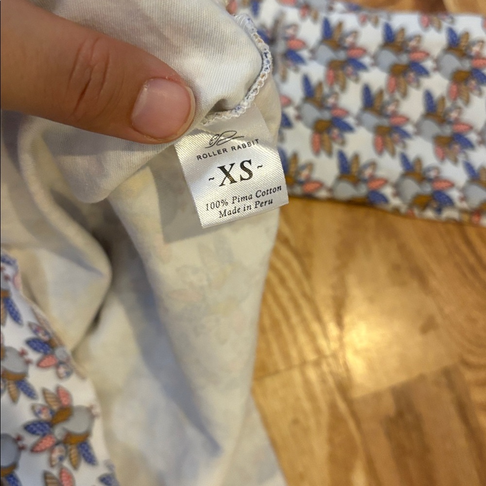 Roller Rabbit Gobble Pajama Top - Picture 4 of 5